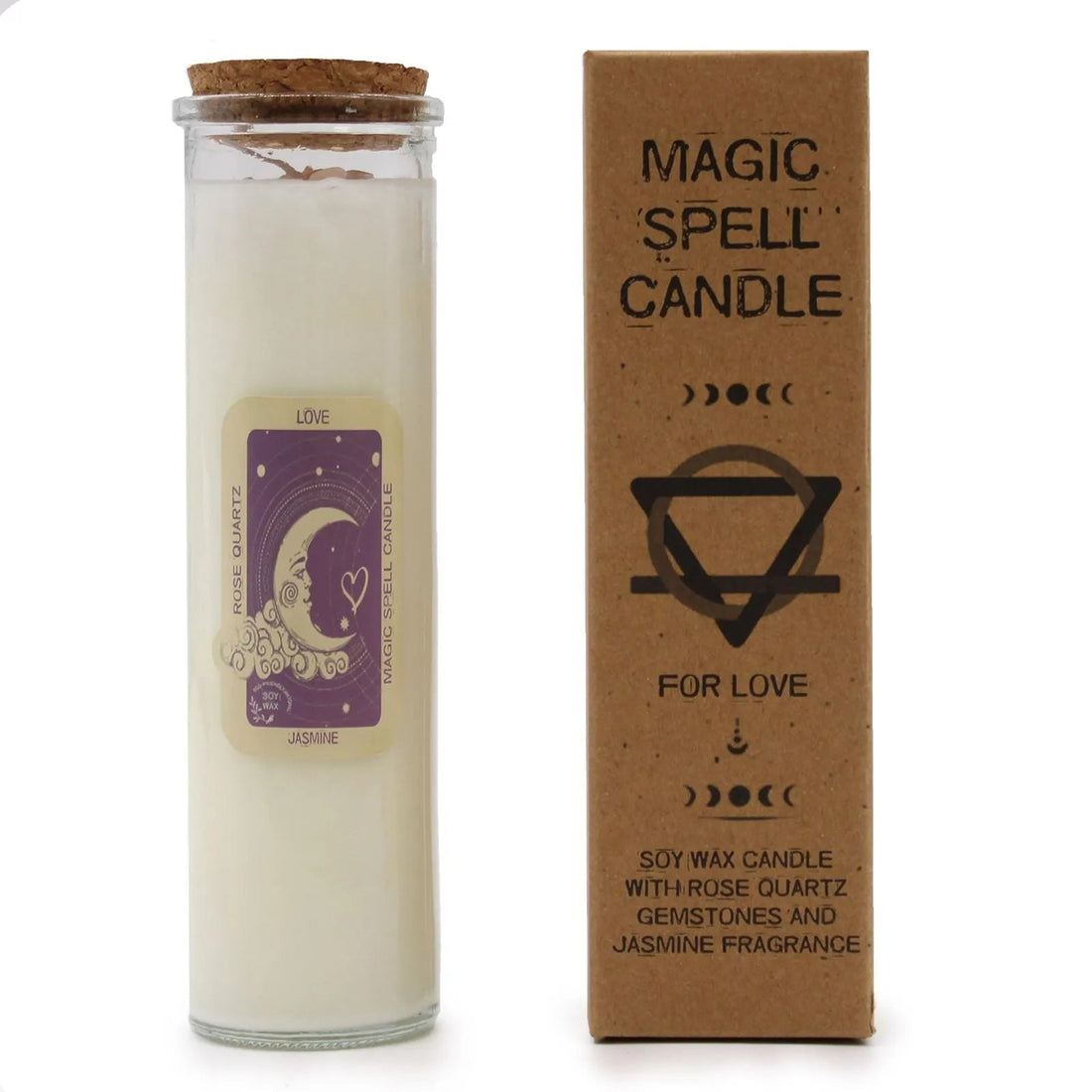 Love Magic Spell Candle and its presentation