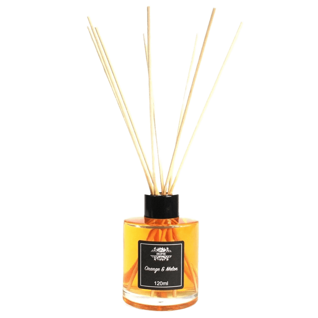 Orange & Melon Reed Diffuser – 120ml - Reed Diffuser - SIXTH HOUSE
