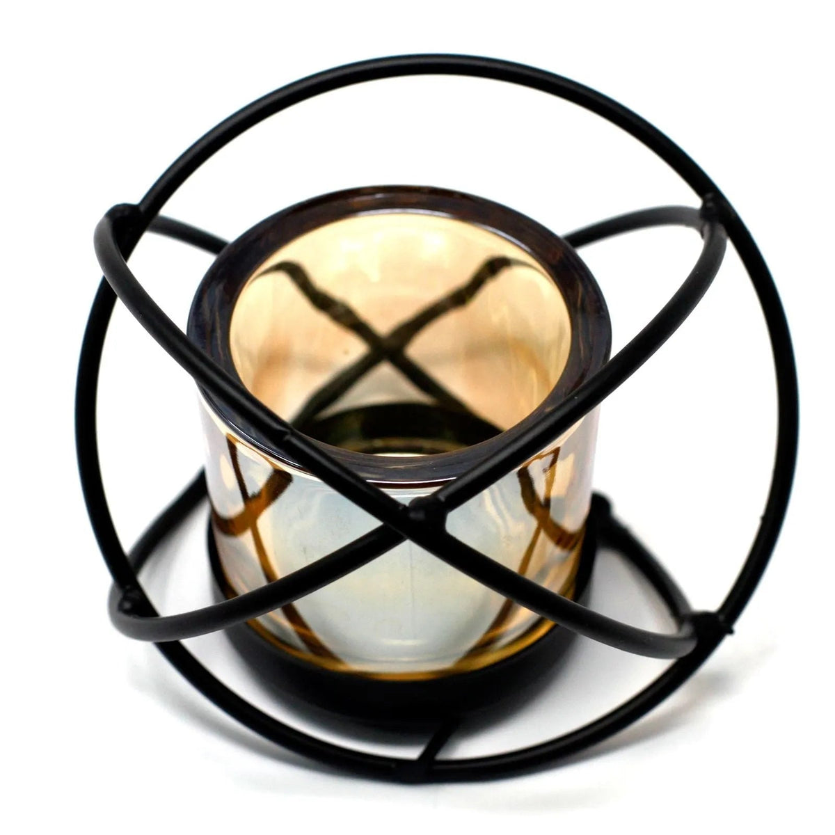 Orb Votive Candle Holder - Centerpiece Iron Votive Candle Holders - SIXTH HOUSE