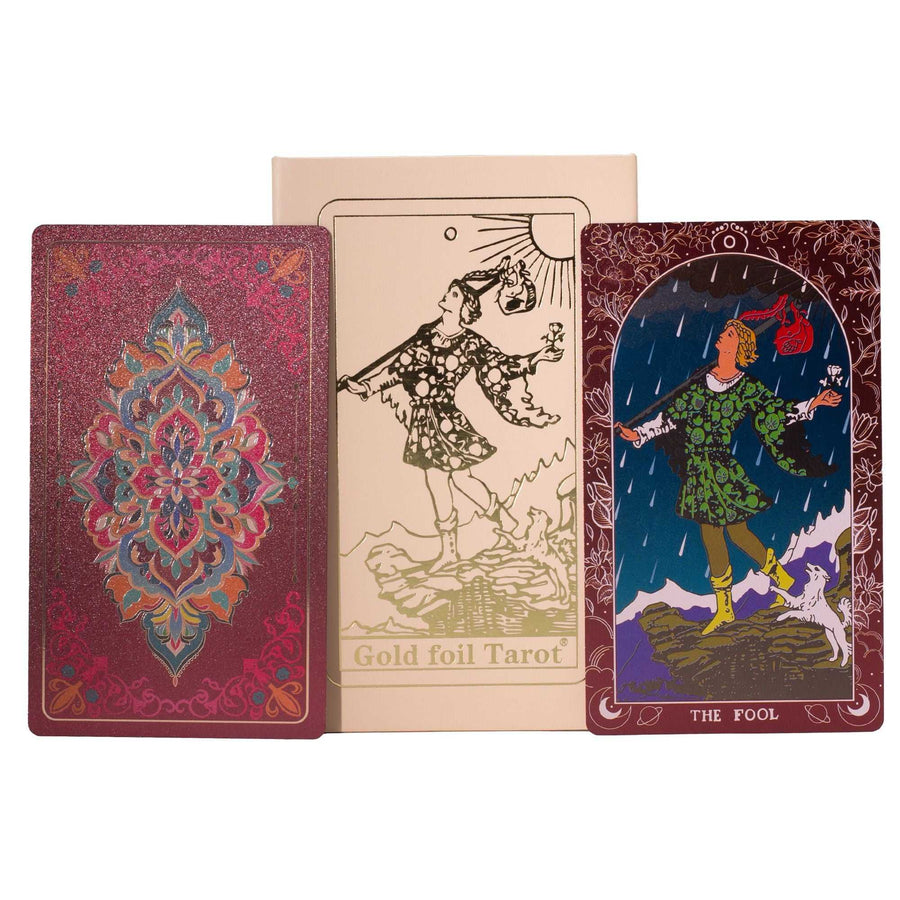 Pink Box Ruby Foil Tarot Card Gift Box Set & Booklet