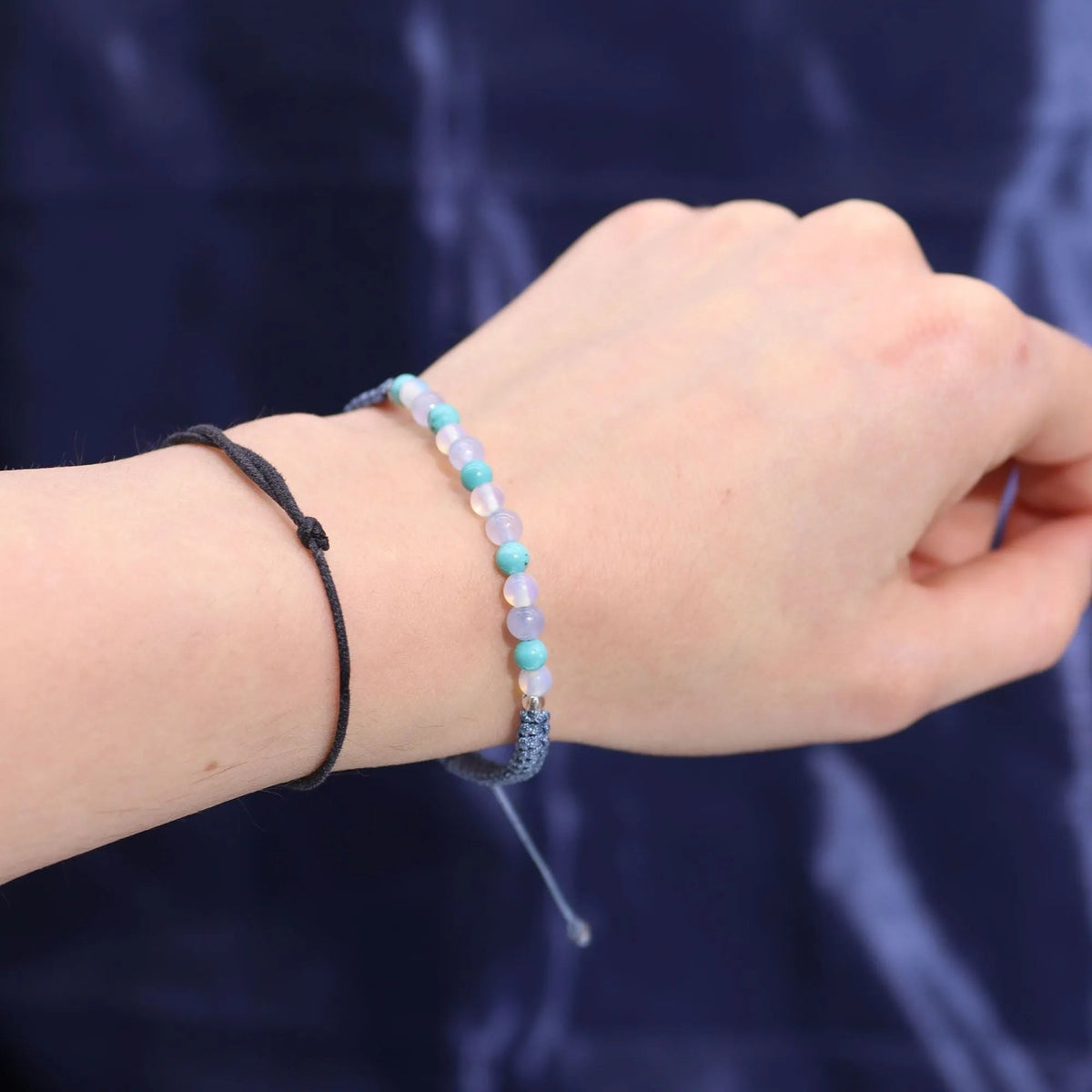 Pisces Zodiac Crystal Candle & Gemstone Bracelet - Zodiac Crystal Candles with Gemstone Bracelet - SIXTH HOUSE