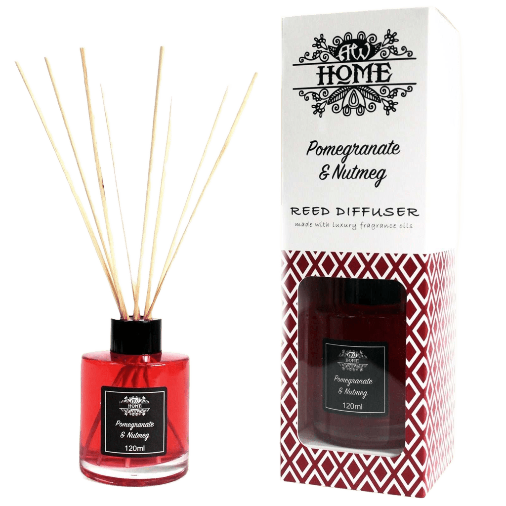 Pomegranate & Nutmeg Reed Diffuser – 120ml - Reed Diffuser - SIXTH HOUSE