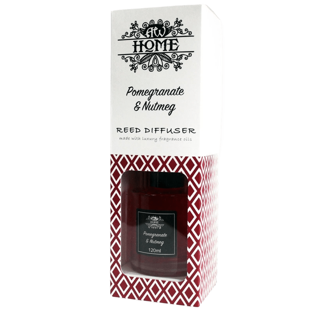 Pomegranate & Nutmeg Reed Diffuser – 120ml - Reed Diffuser - SIXTH HOUSE