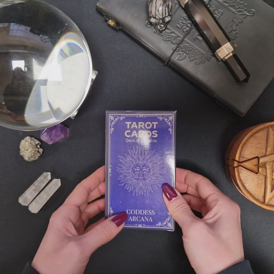 Goddess Arcana Tarot Cards & Guidebook