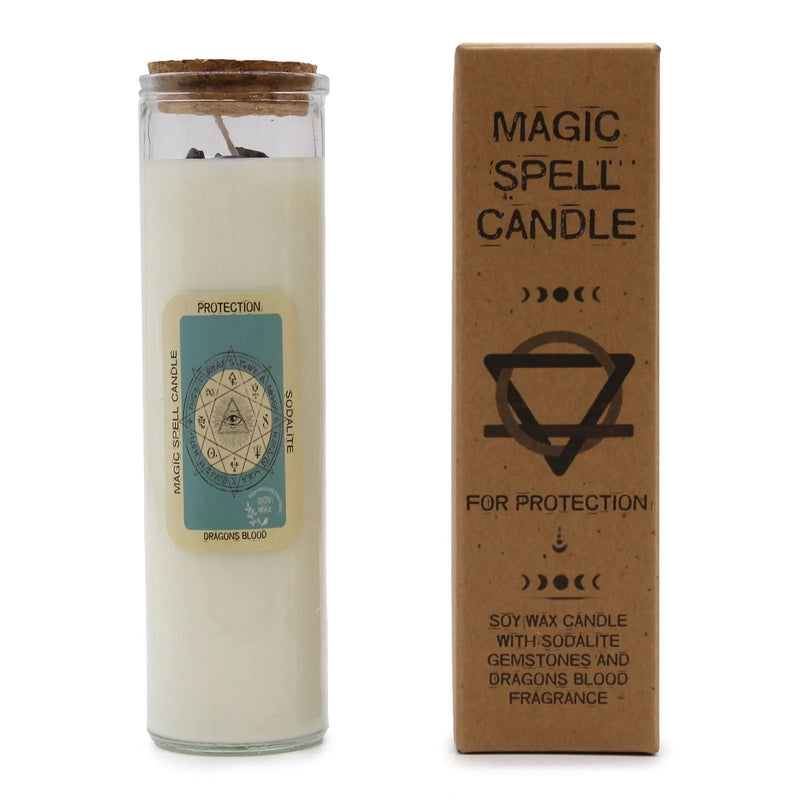Protection Magic Spell Candle - Magic Spell Candles - SIXTH HOUSE