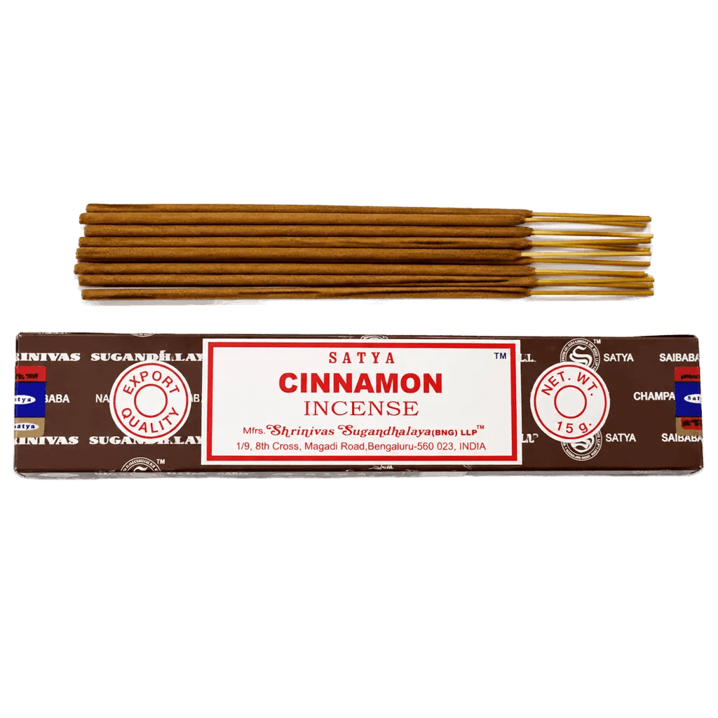 Satya Cinnamon Incense Sticks – 15g - Satya Incense Sticks - SIXTH HOUSE