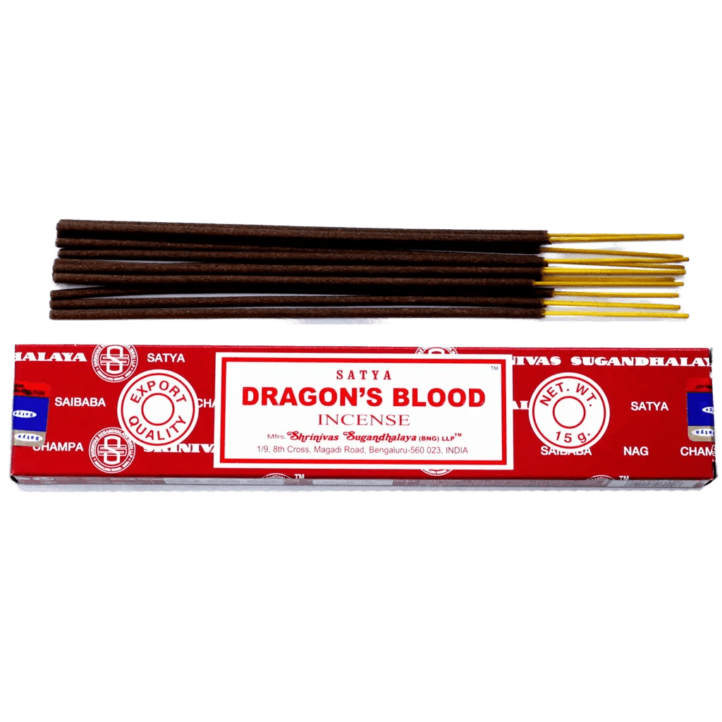 Satya Dragon Blood Incense Sticks – 15g - Satya Incense Sticks - SIXTH HOUSE