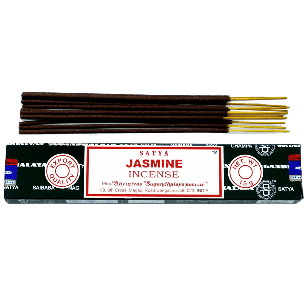 Satya Jasmine Incense Sticks – 15g - Satya Incense Sticks - SIXTH HOUSE