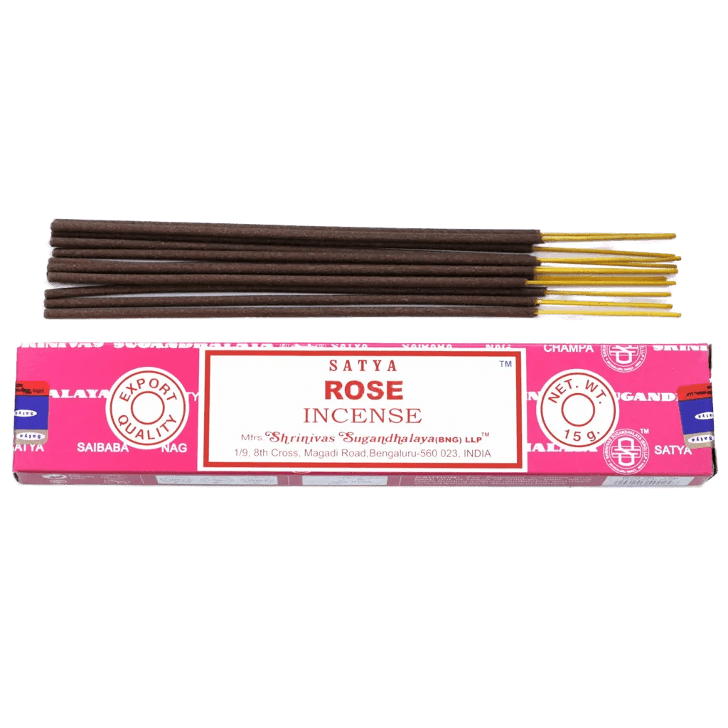 Satya Rose Incense Sticks – 15g - Satya Incense Sticks - SIXTH HOUSE