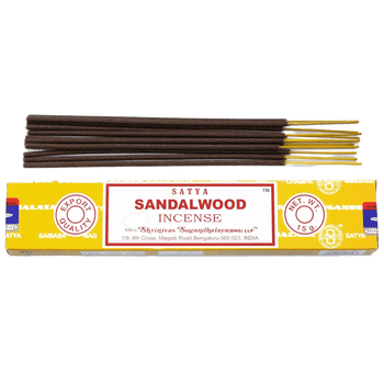 Satya Sandalwood Incense Sticks – 15g - Satya Incense Sticks - SIXTH HOUSE