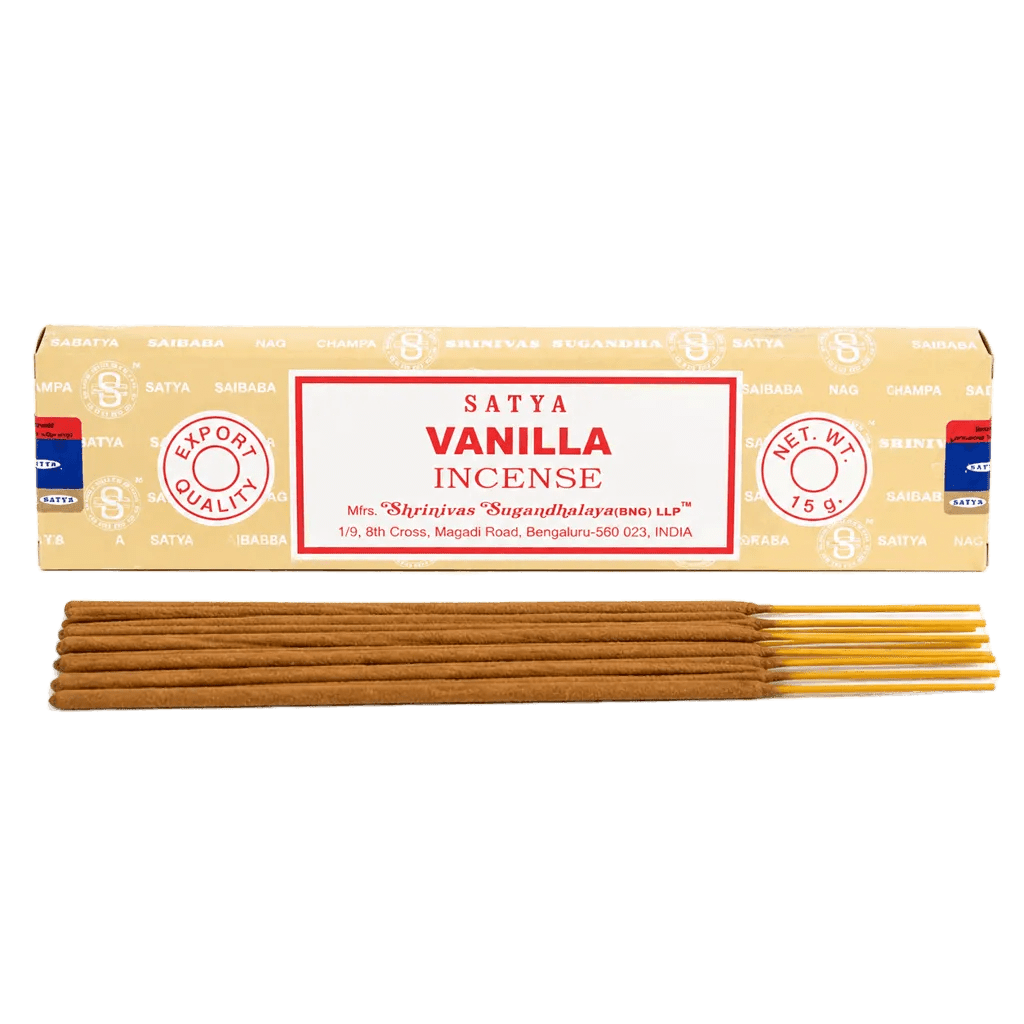 Satya Vanilla Incense Sticks 15g - Satya Incense Sticks - SIXTH HOUSE