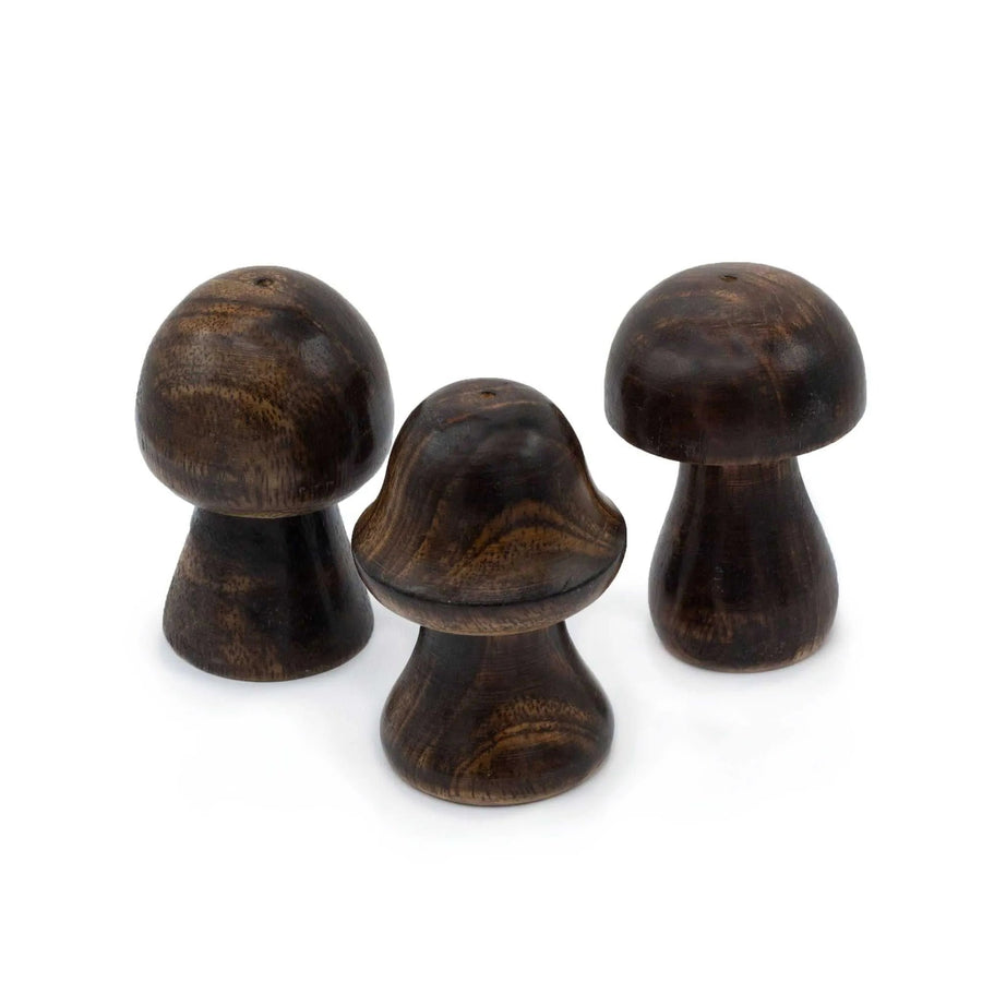 Set of 3 Mini Incense Mushrooms (8cm 7cm 6.5cm) - Incense Holder - SIXTH HOUSE