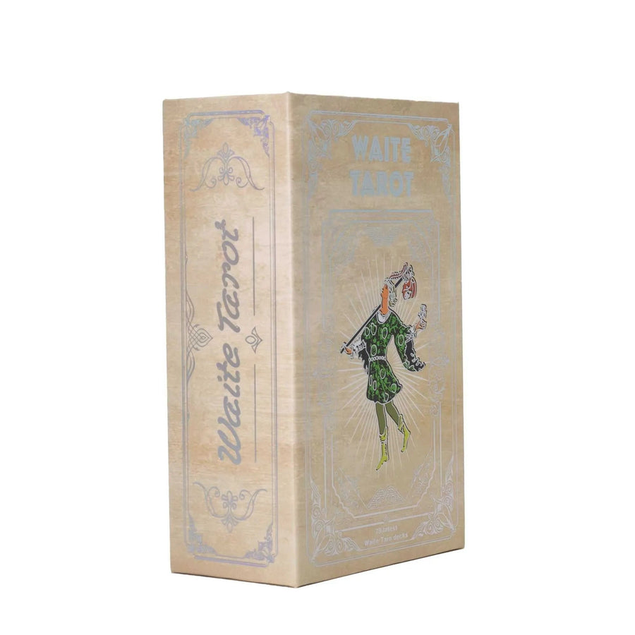 Silver Foil Waite Tarot Card Set & Booklet - Tarot Cards - SIXTH HOUSE
