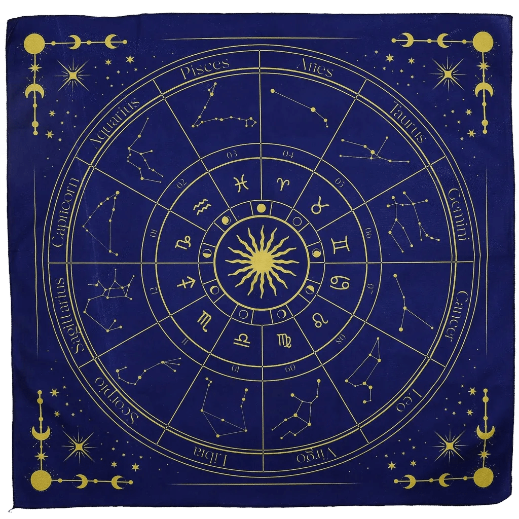 Tarot Reading Cloth – Zodiac