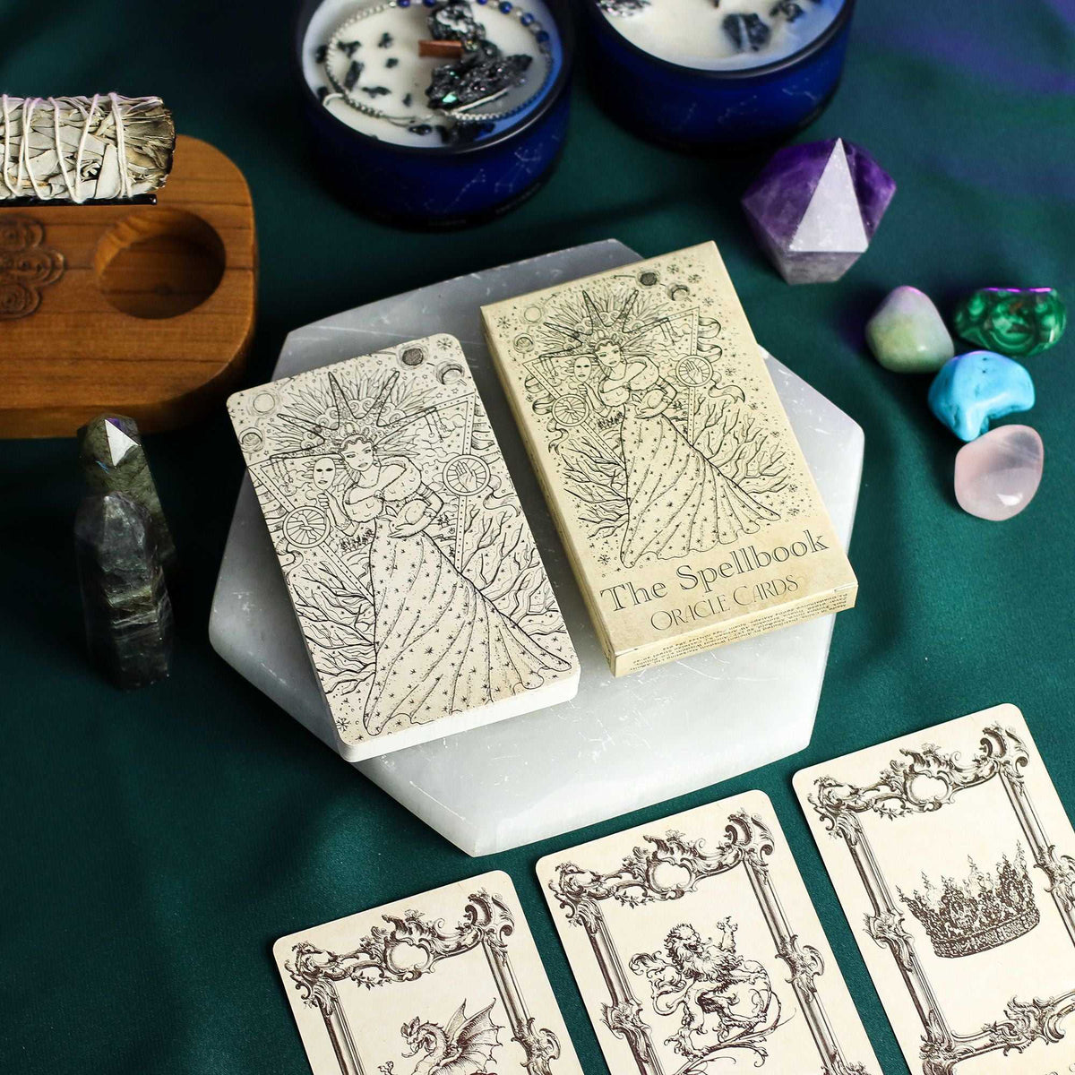 The Spellbook Oracle Cards – Witchcraft Deck - Oracle Cards - SIXTH HOUSE