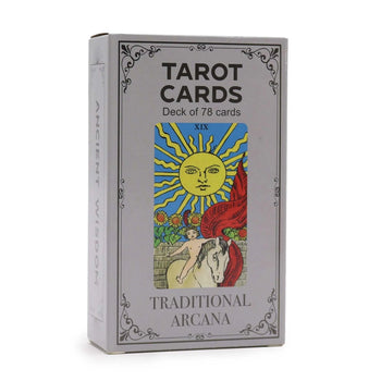 Traditional Arcana Tarot Cards & Guidebook - Tarot Cards - SIXTH HOUSE