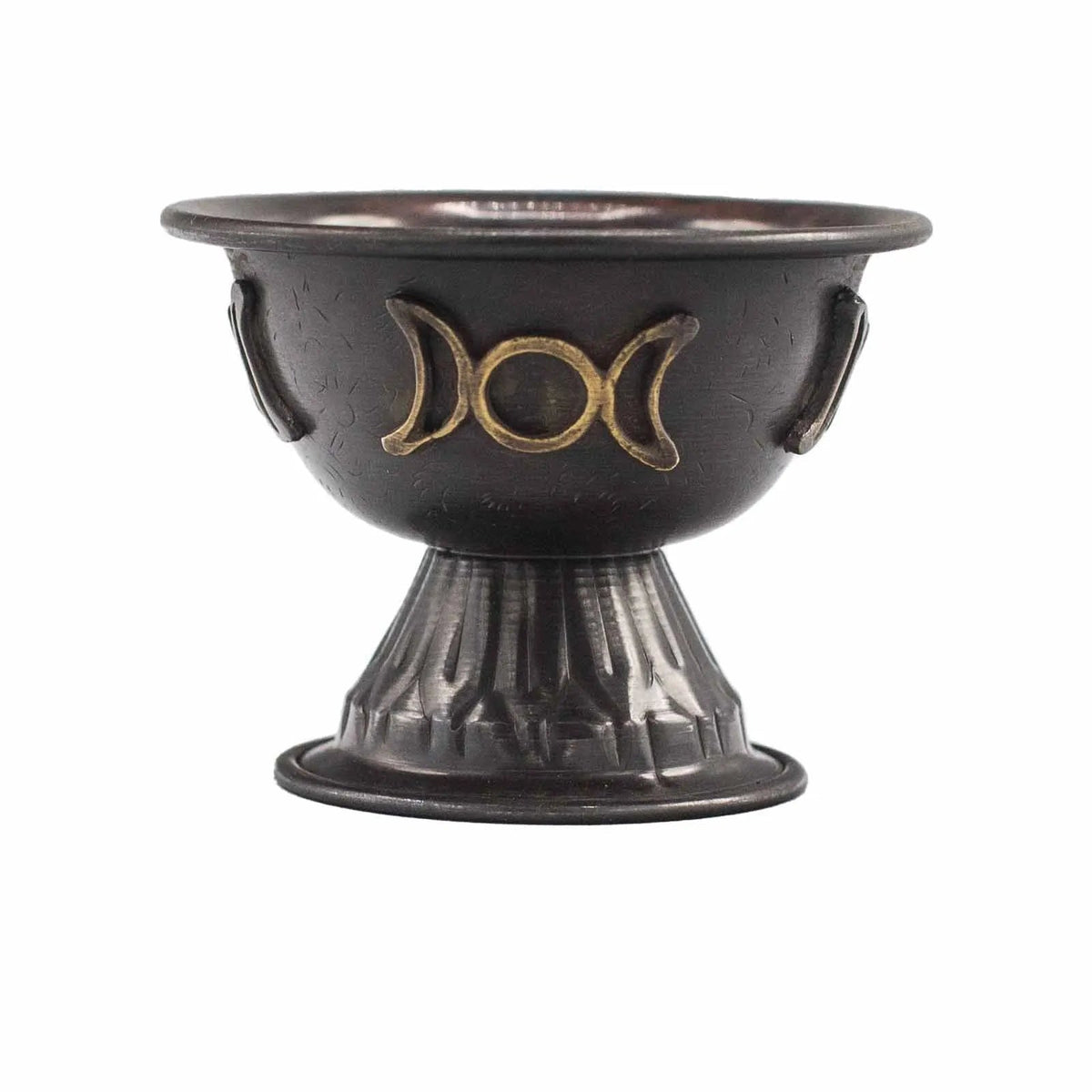 Triple Moon Copper-Finish Ritual Chalice - Ritual Chalice - SIXTH HOUSE