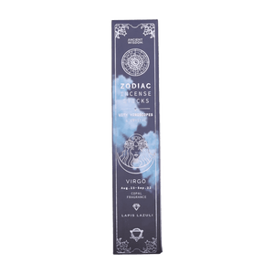Virgo Zodiac Crystal Incense — Copal